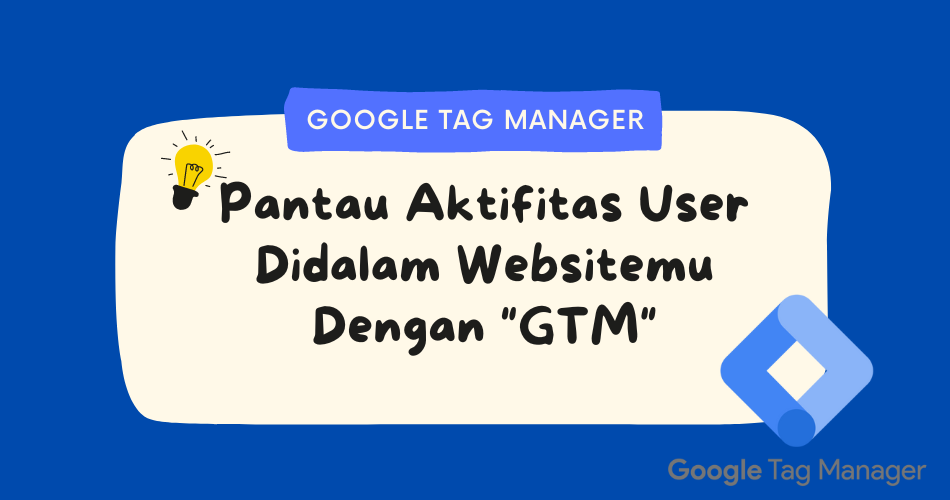 Cara Install Google Tag manager